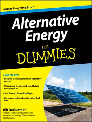 Alternative Energy For Dummies® - ebook